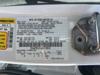 2018 Ford Fusion Hybrid SE with VIN 3FA6P0LU5JR173833, listed as a Copart auction lot 55092565 with 83,242 mi miles and Clean Title. Bid and sale history available at carsss.com. Image 10.