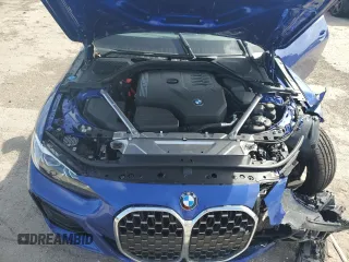 2023 BMW 4 Series 430i with VIN WBA53AP02PCL22461, listed as a Copart auction lot 75339224 with 9,923 mi miles and Salvage title. Bid and sale history available at DreamBid. Image 11.
