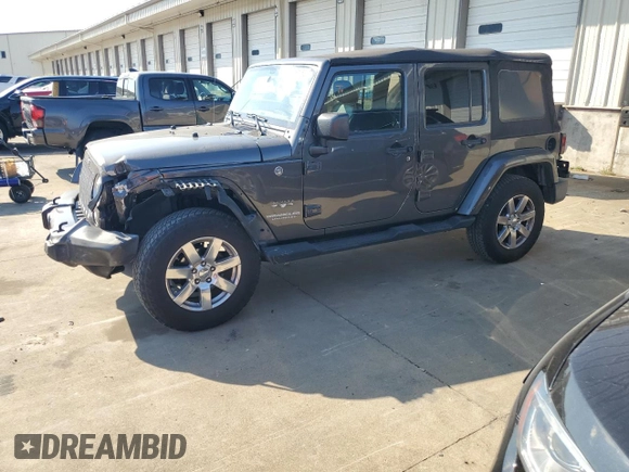 2017 Jeep Wrangler Unlimited 75th Anniversary z VIN 1C4BJWEG6HL543636, wystawiony jako Copart lot #78181754 z przebiegiem 152 110 mil mil oraz Szkody całkowita. Historia ofert i sprzedaży dostępna na DreamBid. Obrazek 1.