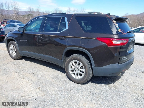 2018 Chevrolet Traverse LT Cloth with VIN 1GNERGKW2JJ263972, listed as a IAAI auction lot 41774086 with 112,296 mi miles. Bid and sale history available at carsss.com. Image 3.
