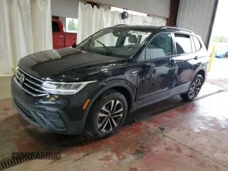 2024 Volkswagen Tiguan S с VIN 3VVRB7AX1RM205019, выставлен на аукционе Copart как лот 59752005 с пробегом 14 022 миль миль и На запчасти • Non repairable. История ставок и продаж доступна на DreamBid. Изображение 1.
