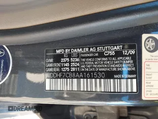 2010 Mercedes-Benz E 550 Luxury with VIN WDDHF7CB8AA161530, listed as a IAAI auction lot 41347163 with 184,364 mi miles and . Bid and sale history available at DreamBid. Image 9.