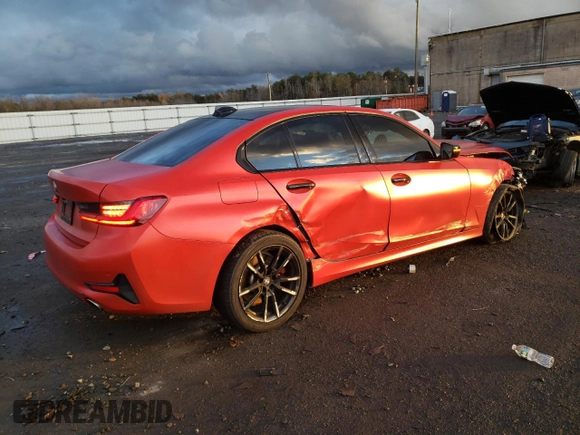 2020 BMW 3 Series 330i xDrive with VIN 3MW5R7J06L8B09184, listed as a Copart auction lot 69481952 with 57,750 mi miles and . Bid and sale history available at DreamBid. Image 3.