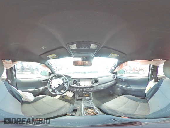 2023 Toyota Tacoma SR with VIN 3TMCZ5AN7PM586455, listed as a Copart auction lot 58191165 with Not provided miles and Salvage title. Bid and sale history available at DreamBid. Image 14.