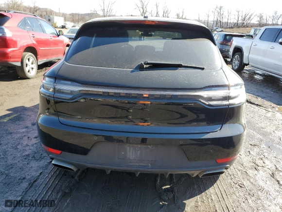 2021 Porsche Macan with VIN WP1AA2A51MLB10341, listed as a Copart auction lot 44788915 with 31,947 mi miles and Salvage Title. Bid and sale history available at carsss.com. Image 6.