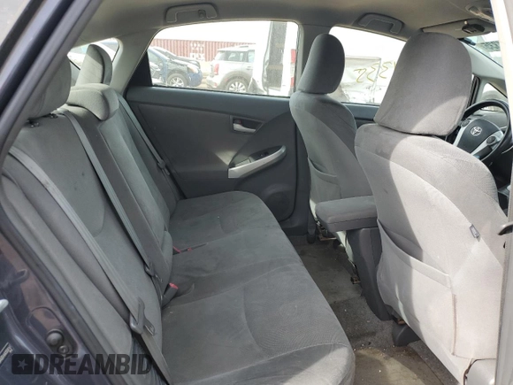 2010 Toyota Prius II z VIN JTDKN3DU6A0004161, wystawiony jako Copart lot #57321335 z przebiegiem Nie podano mil oraz Szkoda całkowita • Salvage title. Historia ofert i sprzedaży dostępna na DreamBid. Obrazek 10.
