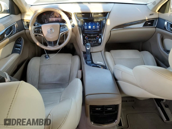 2014 Cadillac CTS Luxury RWD with VIN 1G6AR5S39E0173752, listed as a Copart auction lot 42184495 with 81,735 mi miles and Salvage Title. Bid and sale history available at carsss.com. Image 8.