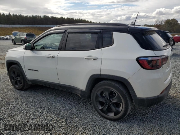 2020 Jeep Compass Altitude with VIN 3C4NJCBBXLT176726, listed as a Copart auction lot 79712814 with 108,631 mi miles and Salvage Title. Bid and sale history available at carsss.com. Image 2.
