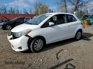 2014 Toyota Yaris L with VIN VNKJTUD38EA008850, listed as a Copart auction lot 50537945 with Not provided miles and Salvage title. Bid and sale history available at DreamBid. Image 1.