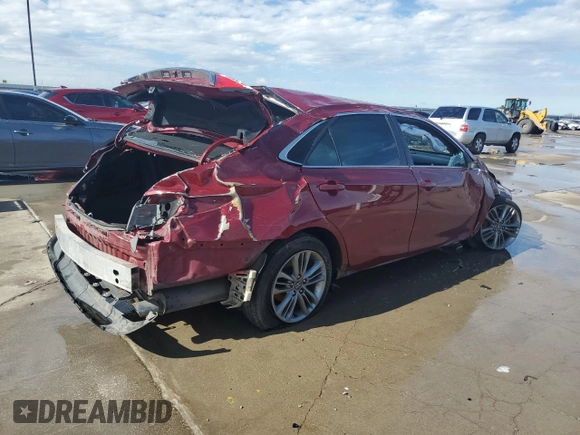 2017 Toyota Camry XLE with VIN 4T1BF1FK6HU704077, listed as a Copart auction lot 43028635 with Not Provided miles and Non Repairable. Bid and sale history available at DreamBid. Image 3.