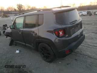 2020 Jeep Renegade Altitude with VIN ZACNJABBXLPL82749, listed as a Copart auction lot 46666725 with 92,612 mi miles and Salvage Title. Bid and sale history available at DreamBid. Image 2.