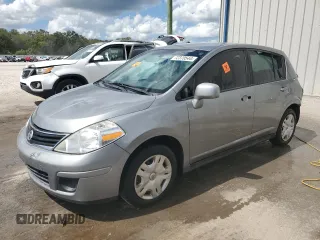 2012 Nissan Versa S with VIN 3N1BC1CP4CK802498, listed as a Copart auction lot 72370544 with 180,313 mi miles and Salvage Title. Bid and sale history available at carsss.com. Image 1.