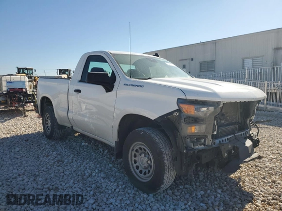 2023 Chevrolet Silverado 1500 Work Truck with VIN 3GCNAAEK6PG358177, listed as a Copart auction lot 41889985 with 75,883 mi miles and Clean Title. Bid and sale history available at carsss.com. Image 4.