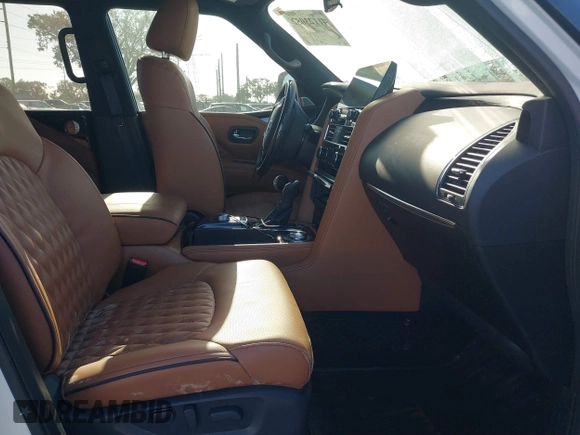 2024 Infiniti QX80 Sensory with VIN JN8AZ2BE1R9331066, listed as a IAAI auction lot 41123052 with 718 mi miles and . Bid and sale history available at DreamBid. Image 5.