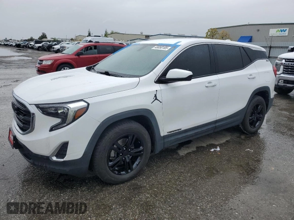 2018 GMC Terrain SLE with VIN 3GKALMEV2JL336992, listed as a Copart auction lot 48050185 with 83,233 mi miles and Clean Title. Bid and sale history available at DreamBid. Image 1.