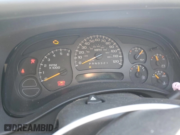 2006 Chevrolet Silverado 1500 LT1 with VIN 2GCEK13NX61197611, listed as a Copart auction lot 47268635 with 166,306 mi miles and Salvage Title. Bid and sale history available at DreamBid. Image 9.
