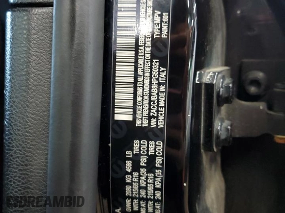 2017 Jeep Renegade Sport с VIN ZACCJBAB8HPG50321, выставлен на аукционе Copart как лот 61644875 с пробегом 148 637 миль миль и Чистый • Clean title. История ставок и продаж доступна на DreamBid. Изображение 13.