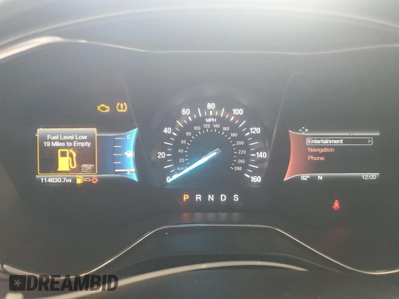 2017 Ford Fusion SE with VIN 3FA6P0T97HR405130, listed as a Copart auction lot 63852685 with 114,630 mi miles and Clean title. Bid and sale history available at DreamBid. Image 9.