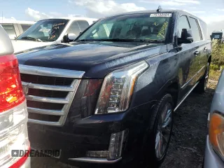 2018 Cadillac Escalade ESV Premium Luxury with VIN 1GYS4JKJ8JR181865, listed as a Copart auction lot 75193484 with Not provided miles and Salvage title. Bid and sale history available at DreamBid. Image 1.