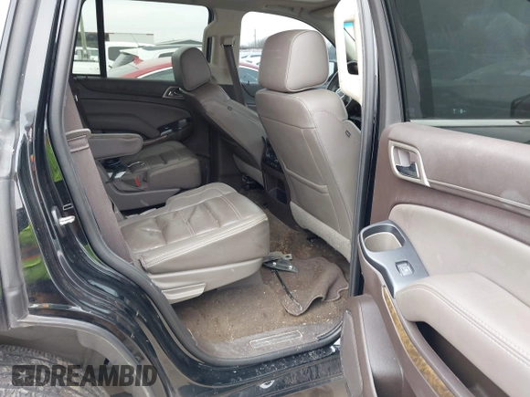 2018 GMC Yukon Denali with VIN 1GKS1CKJXJR300708, listed as a IAAI auction lot 41213592 with 110,789 mi miles. Bid and sale history available at carsss.com. Image 8.