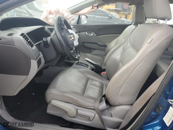 2012 Honda Civic Sdn EX-L with VIN 19XFB2F95CE033285, listed as a Copart auction lot 49304335 with 0 mi miles and Salvage Title. Bid and sale history available at carsss.com. Image 7.