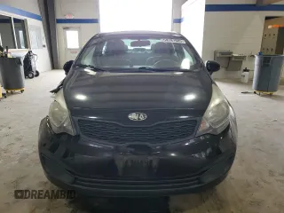 2014 Kia Rio LX with VIN KNADM4A33E6417068, listed as a Copart auction lot 54787885 with 98,078 mi miles and Salvage Title. Bid and sale history available at DreamBid. Image 5.