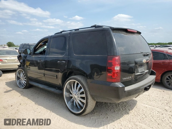 2011 Chevrolet Tahoe LS with VIN 1GNSCAE02BR363467, listed as a Copart auction lot 52591165 with Not provided miles and Salvage title. Bid and sale history available at DreamBid. Image 2.
