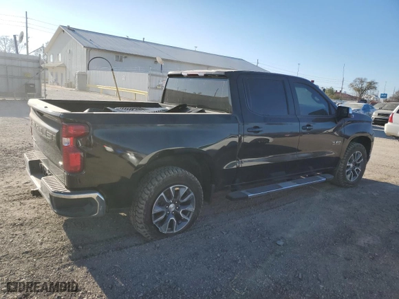 2022 Chevrolet Silverado 1500 LTD LT with VIN 3GCUYDED3NG179702, listed as a Copart auction lot 81324484 with NaN miles and Salvage Title. Bid and sale history available at carsss.com. Image 3.