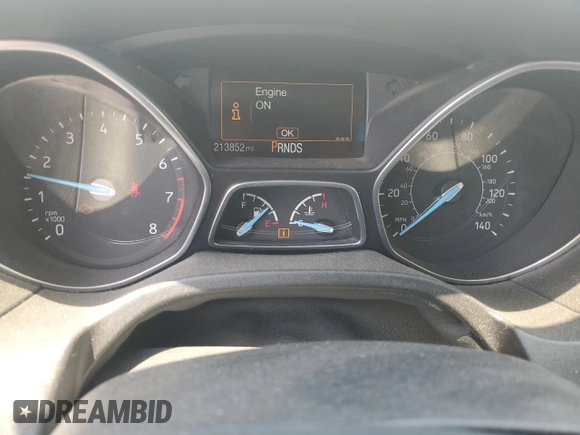 2015 Ford Focus SE with VIN 1FADP3F23FL319168, listed as a Copart auction lot 64411645 with 213,852 mi miles and Clean title. Bid and sale history available at DreamBid. Image 9.