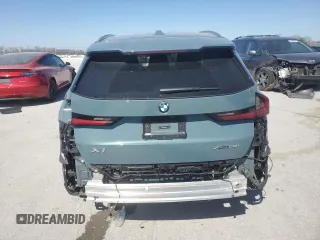 2024 BMW X1 xDrive28i with VIN WBX73EF00R5Z01009, listed as a Copart auction lot 48136195 with 15,133 mi miles and Salvage Title. Bid and sale history available at carsss.com. Image 6.