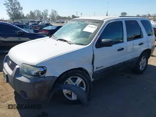 2006 Ford Escape Hybrid with VIN 1FMCU96H16KA61854, listed as a IAAI auction lot 42580035 with 264,173 mi miles and . Bid and sale history available at DreamBid. Image 2.