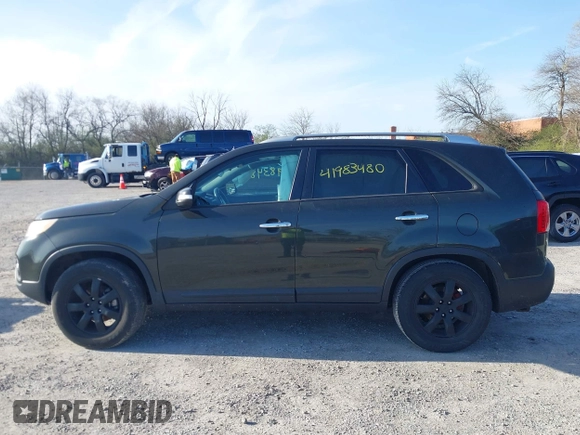 2012 Kia Sorento LX with VIN 5XYKT3A64CG235472, listed as a IAAI auction lot 41983480 with 213,338 mi miles. Bid and sale history available at carsss.com. Image 15.