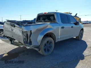 2020 Ford F-150 XL with VIN 1FTEW1C58LFA64029, listed as a IAAI auction lot 38736802 with 92,698 mi miles. Bid and sale history available at carsss.com. Image 4.