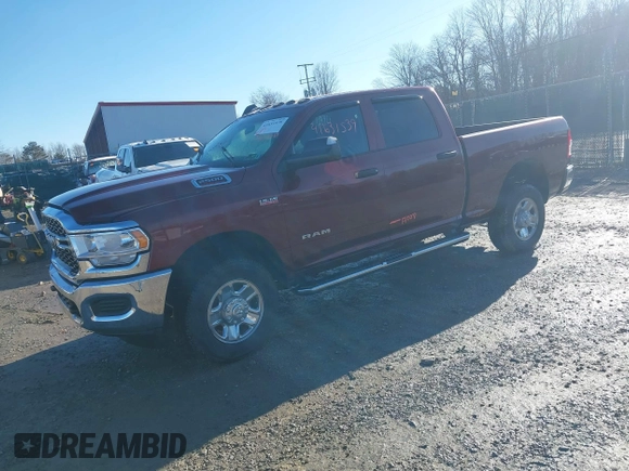 2020 Ram 2500 Tradesman with VIN 3C6UR5CJ3LG214710, listed as a IAAI auction lot 41631539 with 31,306 mi miles and . Bid and sale history available at DreamBid. Image 2.