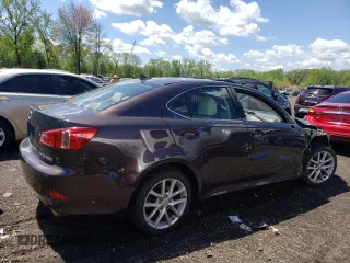 2012 Lexus IS 250 with VIN JTHCF5C23C5059992, listed as a Copart auction lot 55779635 with 182,529 mi miles and Salvage Title. Bid and sale history available at DreamBid. Image 3.