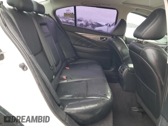 2014 Infiniti Q50 Premium with VIN JN1BV7AP7EM681114, listed as a Copart auction lot 49161975 with 140,269 mi miles and Salvage Title. Bid and sale history available at carsss.com. Image 11.