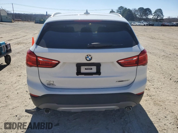 2018 BMW X1 xDrive28i with VIN WBXHT3C38J3H32142, listed as a Copart auction lot 48677365 with 0 mi miles and Clean Title. Bid and sale history available at carsss.com. Image 6.