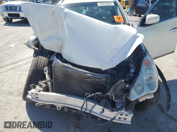 2010 Infiniti EX Journey with VIN JN1AJ0HPXAM703492, listed as a Copart auction lot 49443065 with Not provided miles and Salvage title. Bid and sale history available at DreamBid. Image 13.