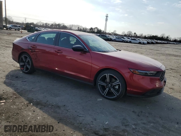 2024 Honda Accord Sport с VIN 1HGCY2F58RA076014, выставлен на аукционе Copart как лот 49226635 с пробегом 52 162 миль миль и Списание • Salvage title. История ставок и продаж доступна на DreamBid. Изображение 4.