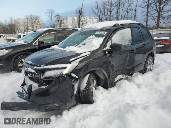2021 Honda Passport Touring with VIN 5FNYF8H95MB018665, listed as a Copart auction lot 44263555 with 102,458 mi miles and Salvage Title. Bid and sale history available at carsss.com. Image 1.