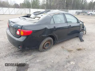 2009 Toyota Corolla with VIN 1NXBU40E69Z027673, listed as a IAAI auction lot 41882106 with 168,313 mi miles. Bid and sale history available at carsss.com. Image 4.
