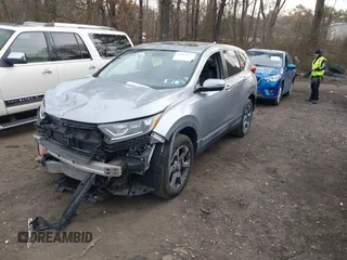 2017 Honda CR-V EX-L with VIN 5J6RW2H89HL004645, listed as a IAAI auction lot 41893026 with 54,191 mi miles. Bid and sale history available at carsss.com. Image 2.