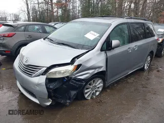 2013 Toyota Sienna XLE with VIN 5TDDK3DC5DS070243, listed as a IAAI auction lot 41162661 with 149,672 mi miles and . Bid and sale history available at DreamBid. Image 2.