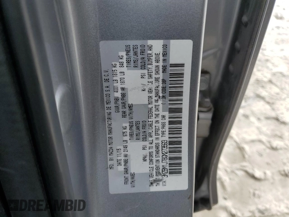 2016 Mazda 3 i Sport with VIN 3MZBM1J78GM273593, listed as a Copart auction lot 49025245 with 120,171 mi miles and Salvage Title. Bid and sale history available at DreamBid. Image 12.