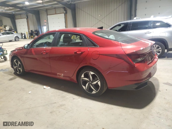 2023 Hyundai Elantra Hybrid Limited with VIN KMHLN4AJ9PU051993, listed as a Copart auction lot 51085185 with 22,344 mi miles and Salvage Title. Bid and sale history available at carsss.com. Image 2.