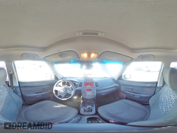 2010 Kia Soul + with VIN KNDJT2A28A7072404, listed as a Copart auction lot 54904955 with 262,964 mi miles and Salvage Title. Bid and sale history available at DreamBid. Image 14.