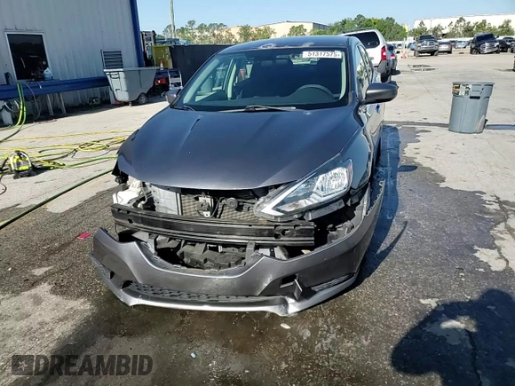 2016 Nissan Sentra S with VIN 3N1AB7APXGY242977, listed as a Copart auction lot 51317575 with 106,431 mi miles and Salvage Title. Bid and sale history available at carsss.com. Image 14.