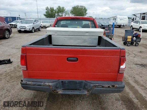 2004 Dodge Dakota z VIN 1D7FL16K74S630615, wystawiony jako Copart lot #57766065 z przebiegiem 170 181 mil mil oraz Szkoda całkowita • Salvage title. Historia ofert i sprzedaży dostępna na DreamBid. Obrazek 6.