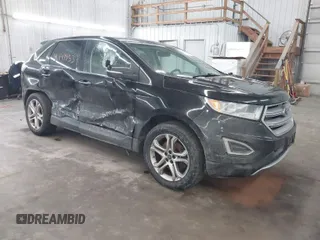 2016 Ford Edge Titanium with VIN 2FMPK4K81GBC52511, listed as a IAAI auction lot 41449953 with 370,101 mi miles. Bid and sale history available at carsss.com. Image 1.