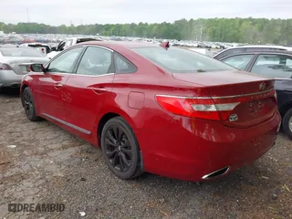 2014 Hyundai Azera Limited with VIN KMHFH4JG8EA398092, listed as a IAAI auction lot 42046561 with 171,270 mi miles. Bid and sale history available at carsss.com. Image 3.
